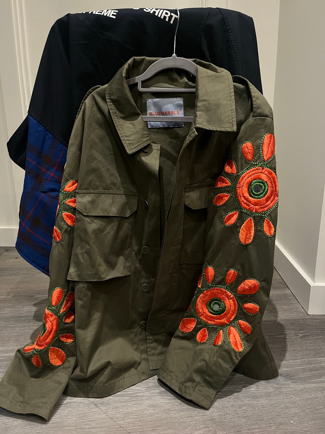 블루마블 플라워 자켓 L 상품이미지2