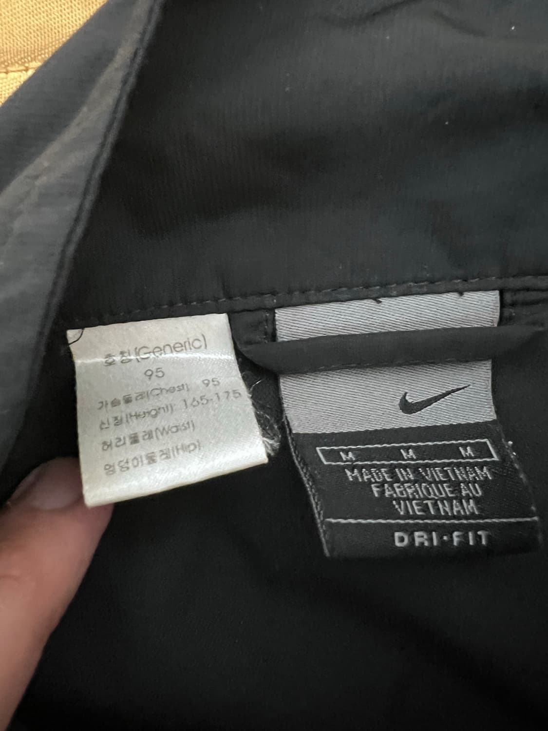 00s 나이키 올드스쿨 블랙 레드 바람막이 자켓 상품이미지3