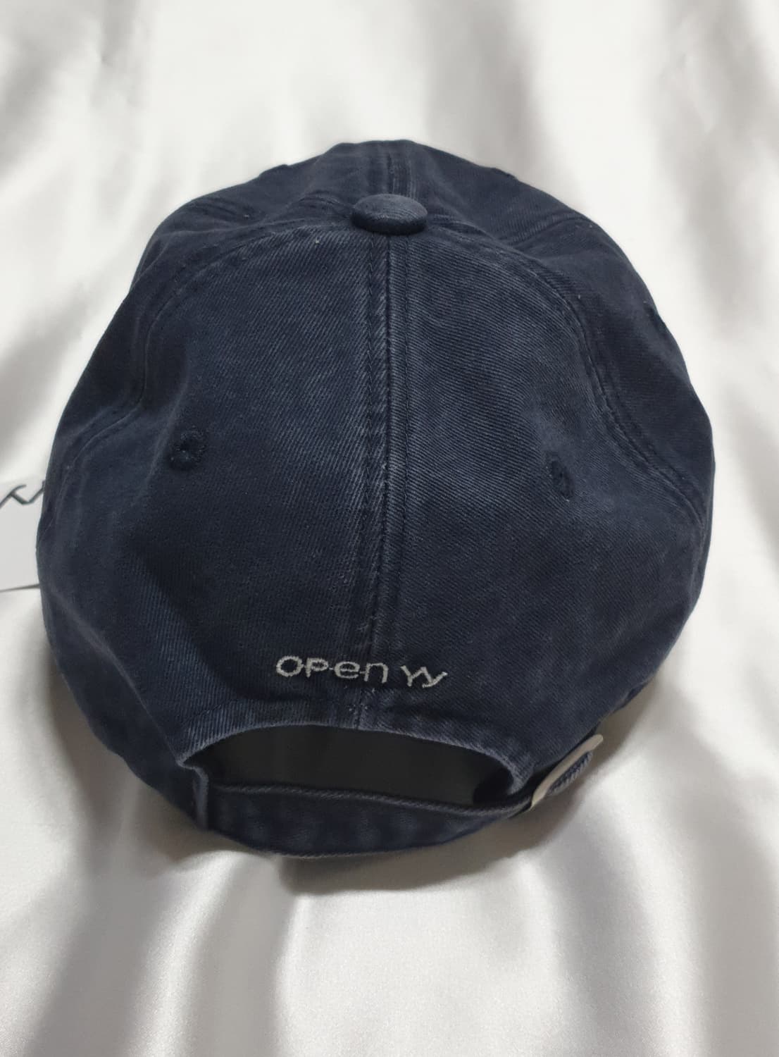 네이비그레이 오픈와이와이 로고 볼캡 모자 상품이미지9