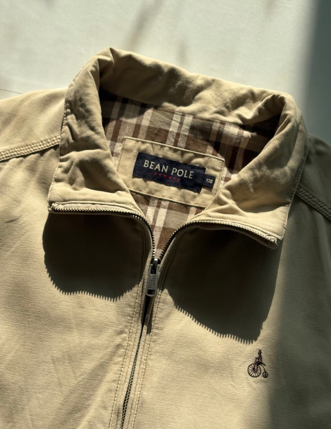 빈폴 베이지 봄버 자켓 상품이미지2