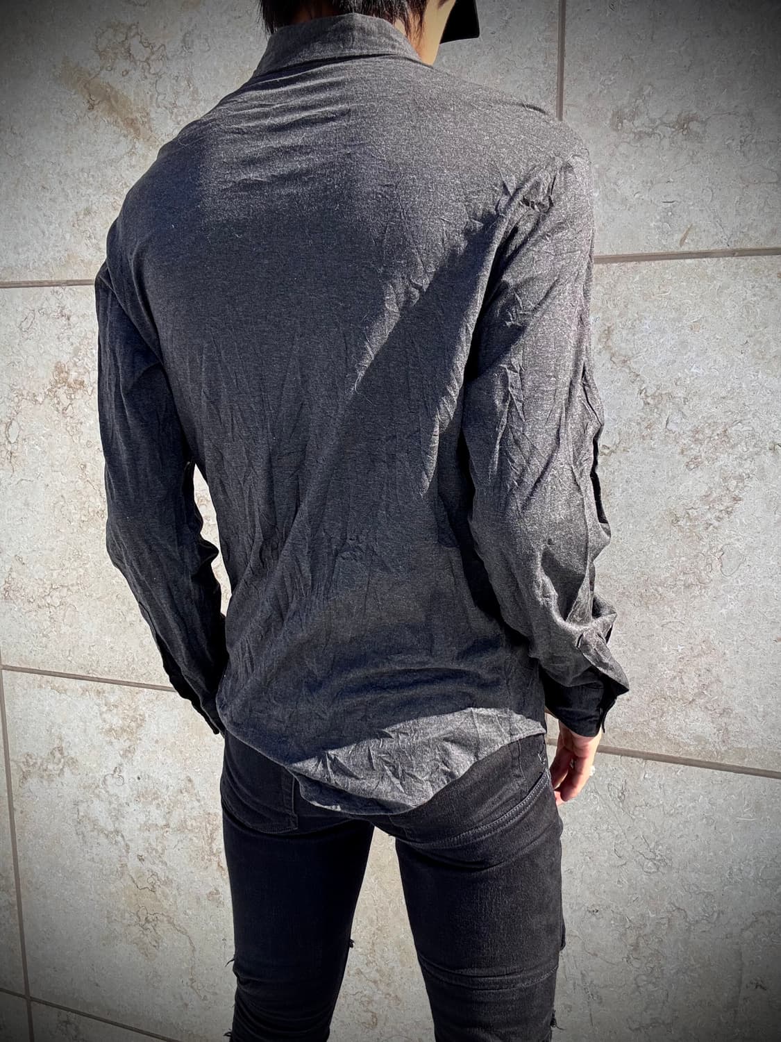 “Samsonitr” V-Kei Charcoal Shirts 상품이미지7