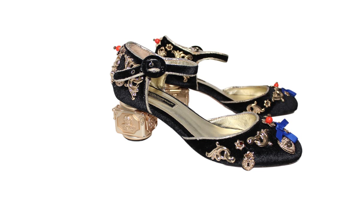 2000s Dolce&Gabbana 돌체앤가바나 바로크 샌들 상품이미지6