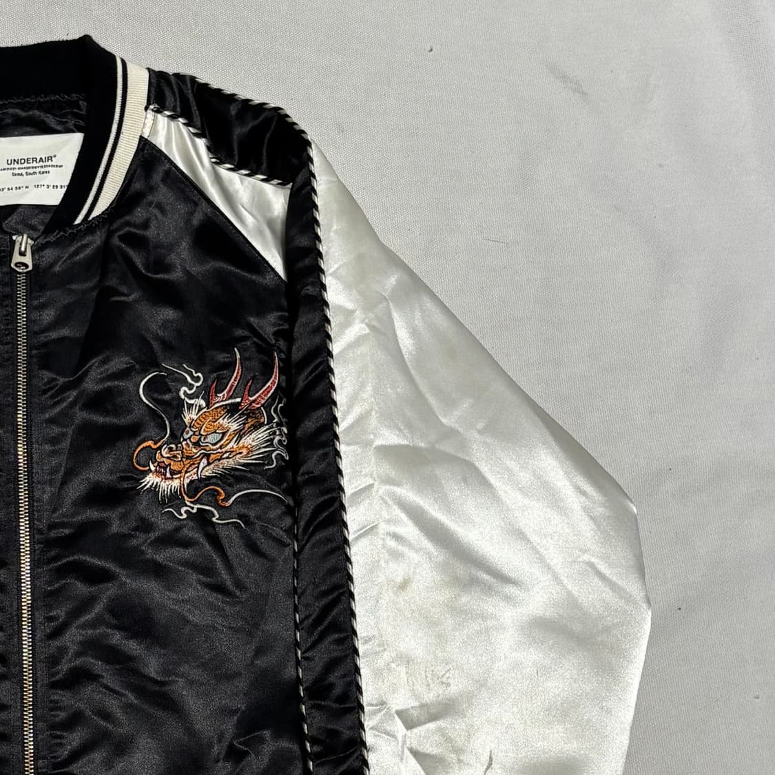 L 언더에어 용 자수 스카쟌 상품이미지1