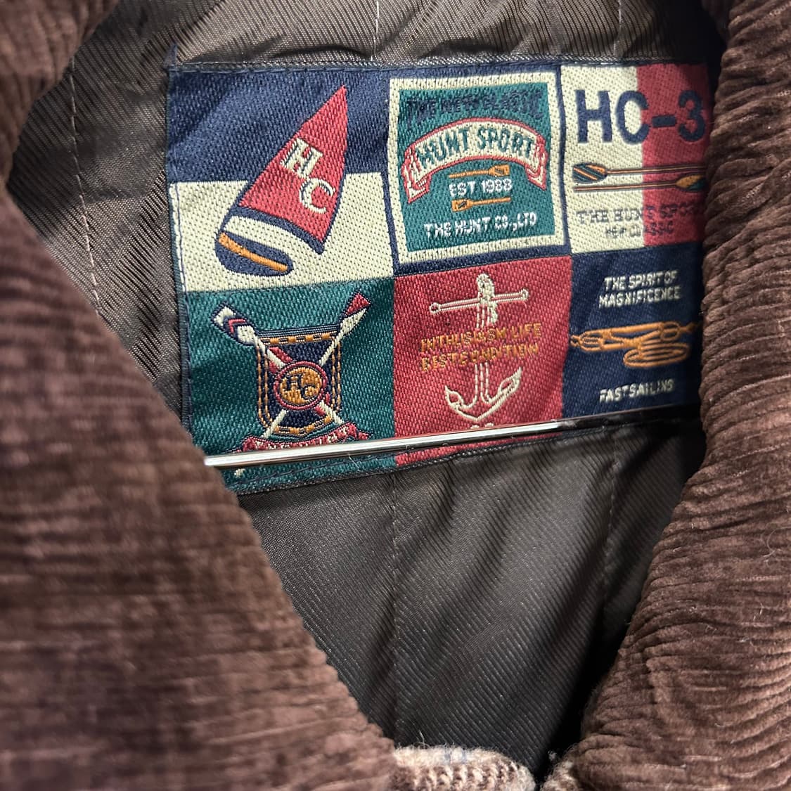 헌트 재팬빈티지 울 체크 퀼팅 하프자켓 상품이미지3