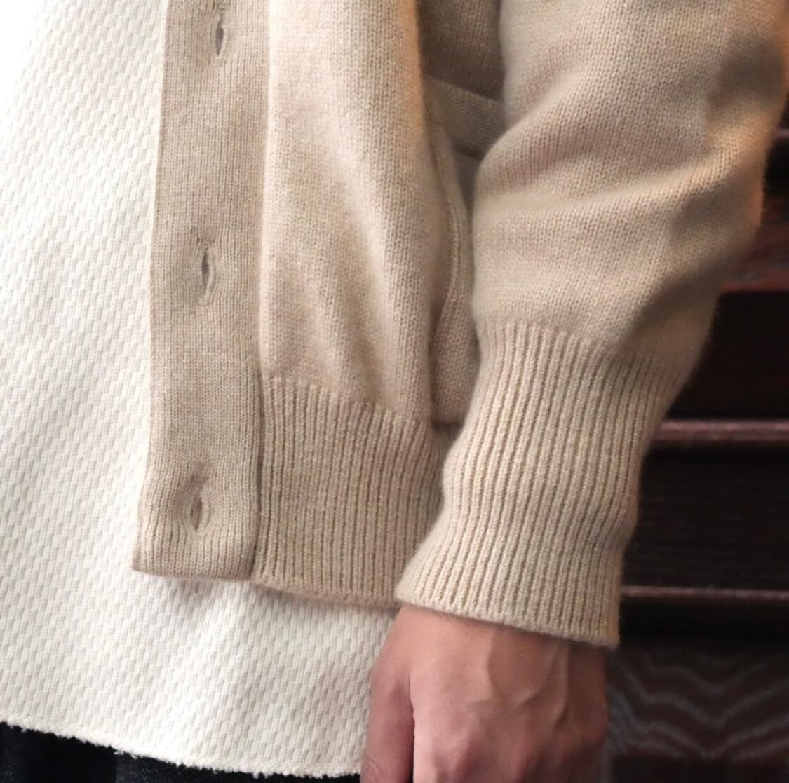 헤릴 herill Goldencash Cashmere Cardigan 상품이미지9