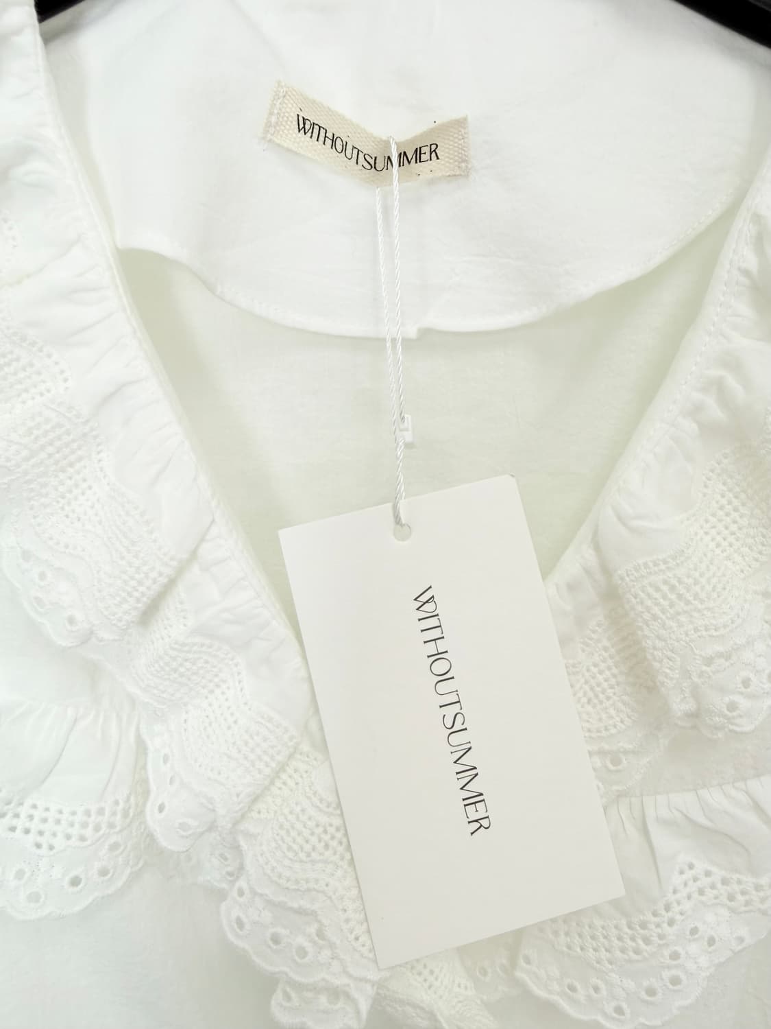 위드아웃썸머 위아썸 크롭 블라우스 상품이미지8