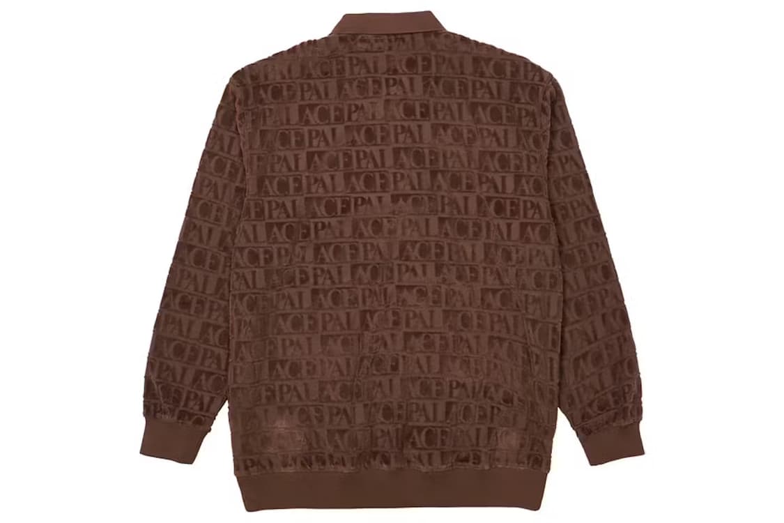 (XL) 22FW 팔라스 도미노 자카드 1/4 집 폴로 크루넥 상품이미지3