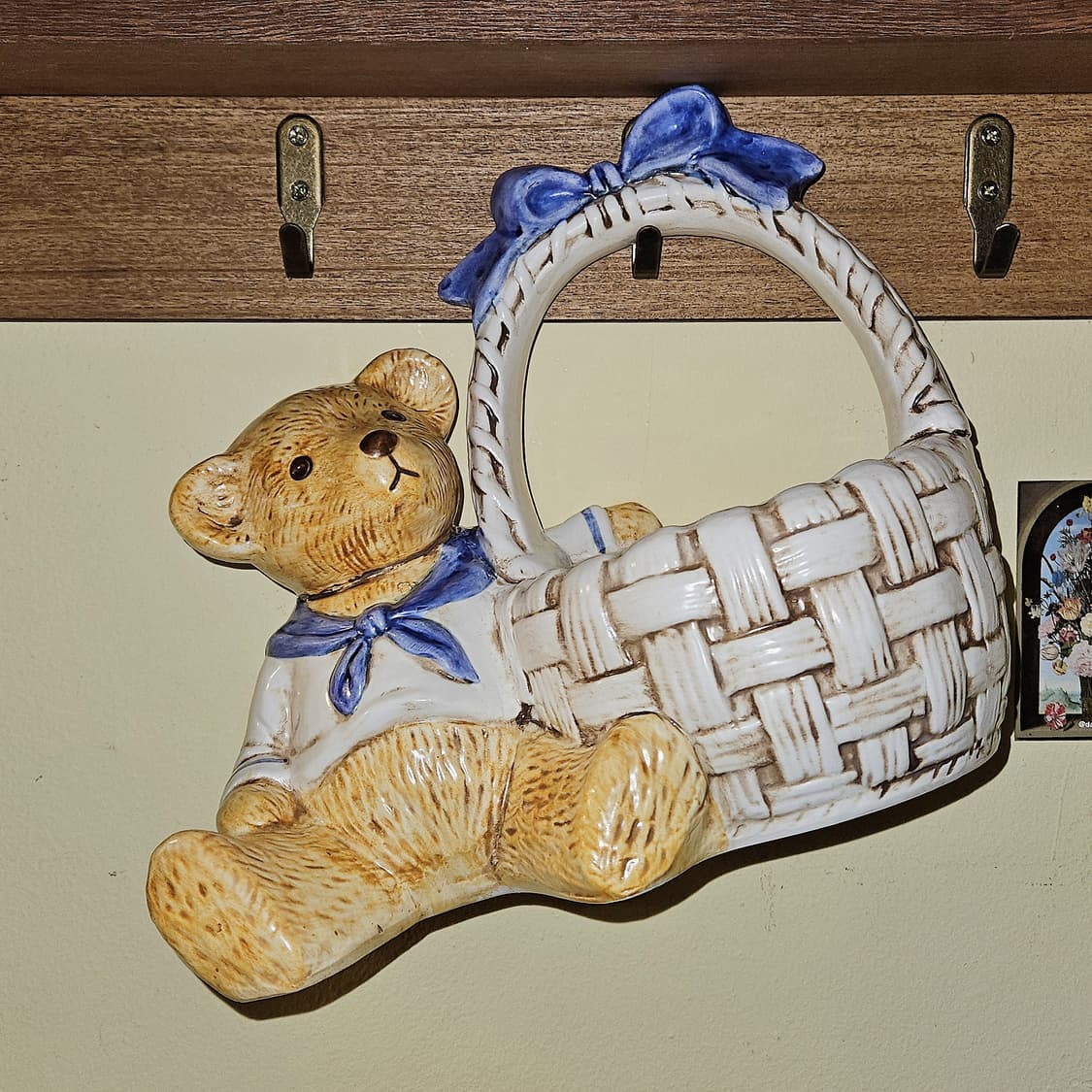 90s 일본 테디베어 피겨린 바구니 트레이

 상품이미지6