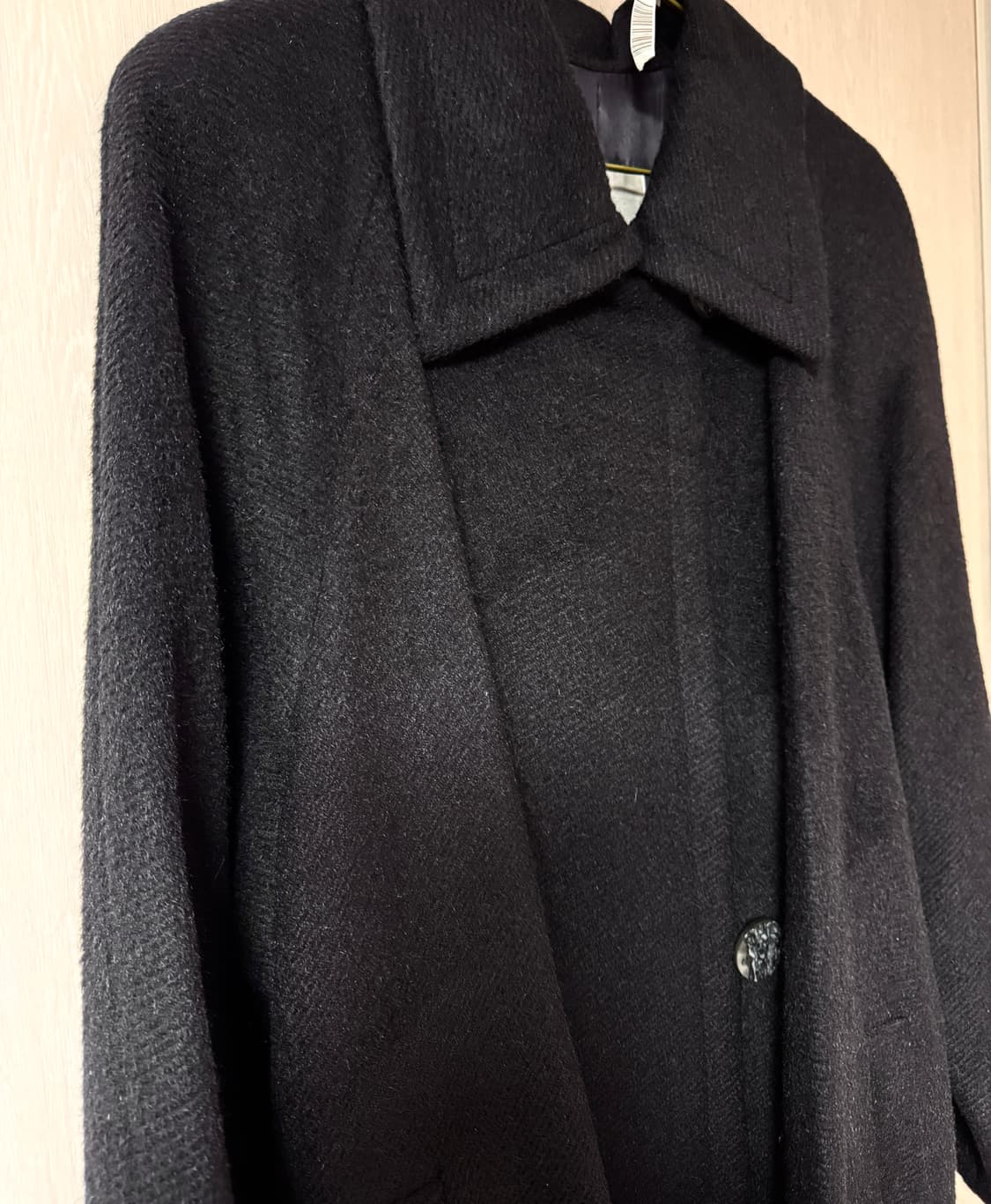 알파카 혼방 빈티지 롱코트 상품이미지4