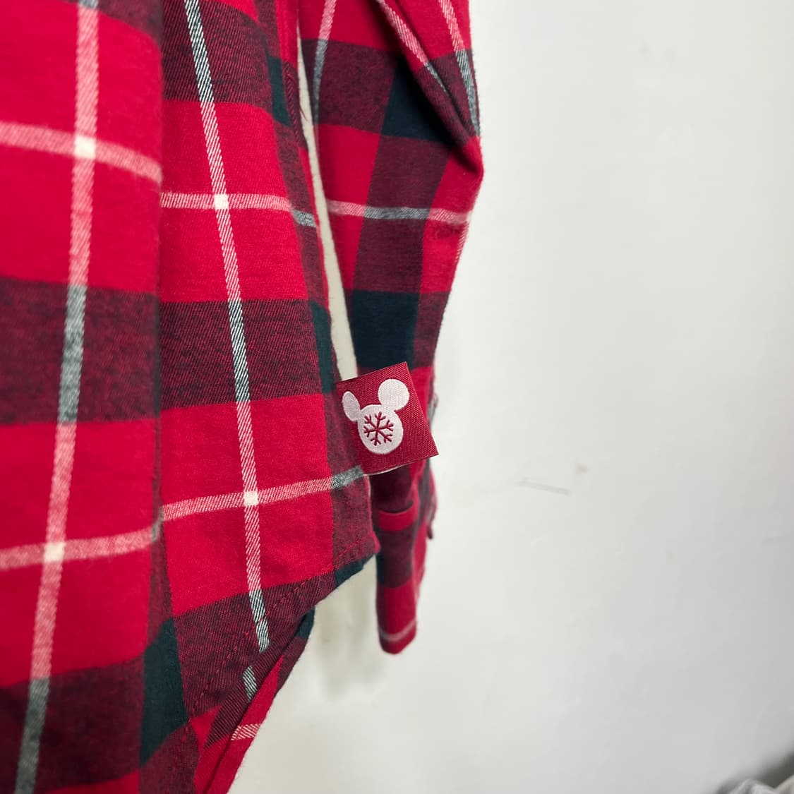 90s 미키마우스 FLANNEL 플란넬 셔츠 상품이미지10