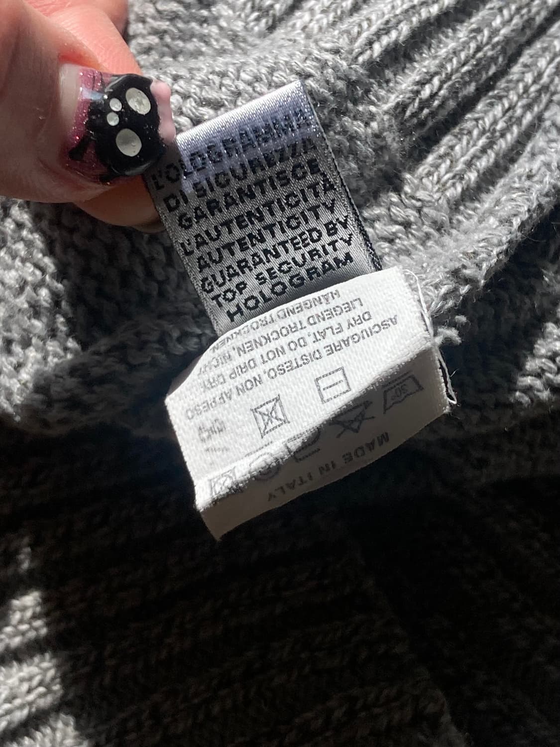 돌체앤가바나 터틀넥 민소매 나시 베스트 니트 상품이미지9