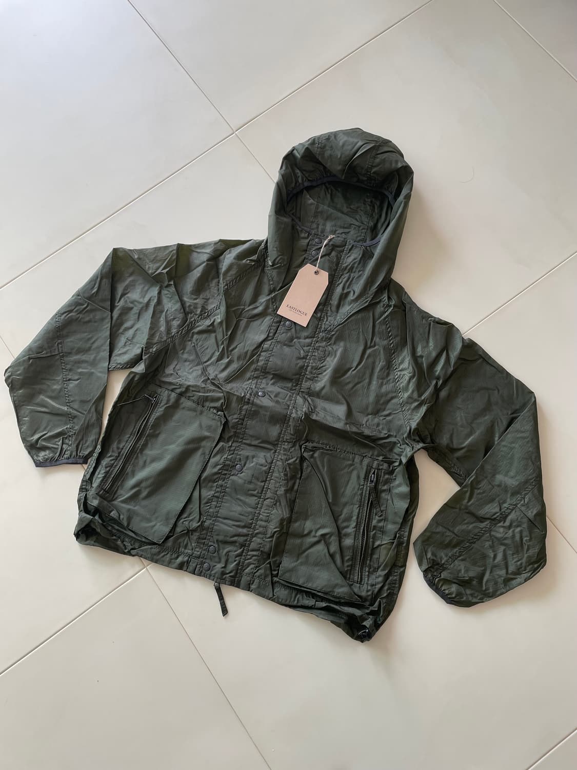 이스트로그 에어본 자켓 파카 xl 나일론 립스탑 새상품 상품이미지1