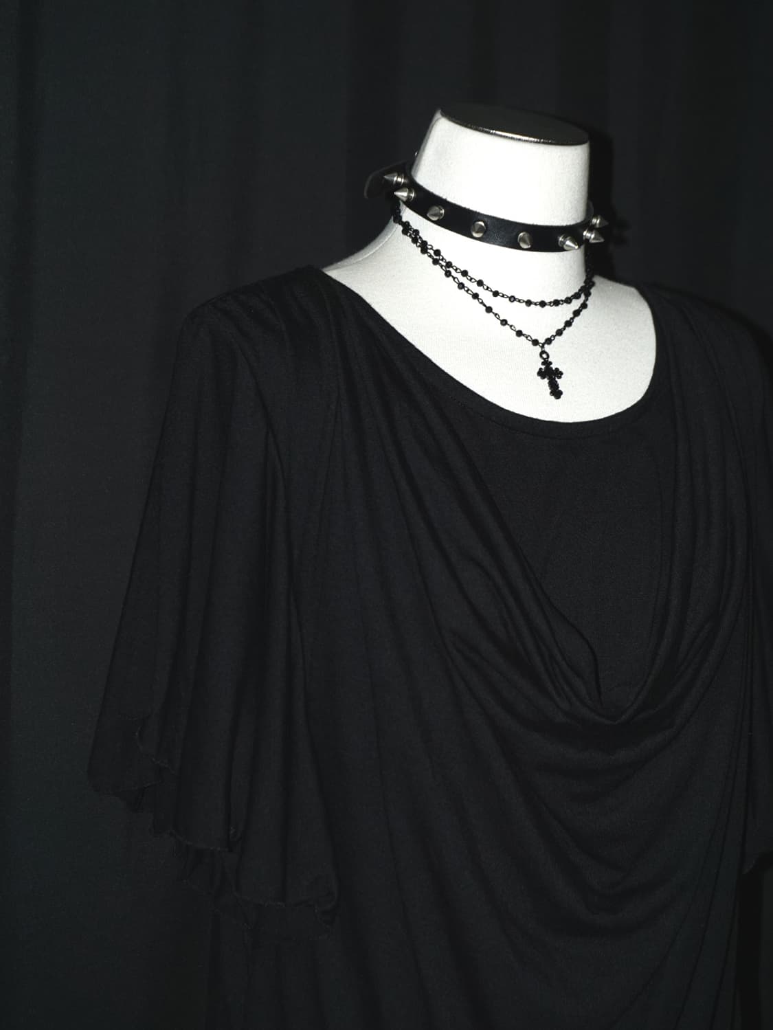 draping layered t  상품이미지4