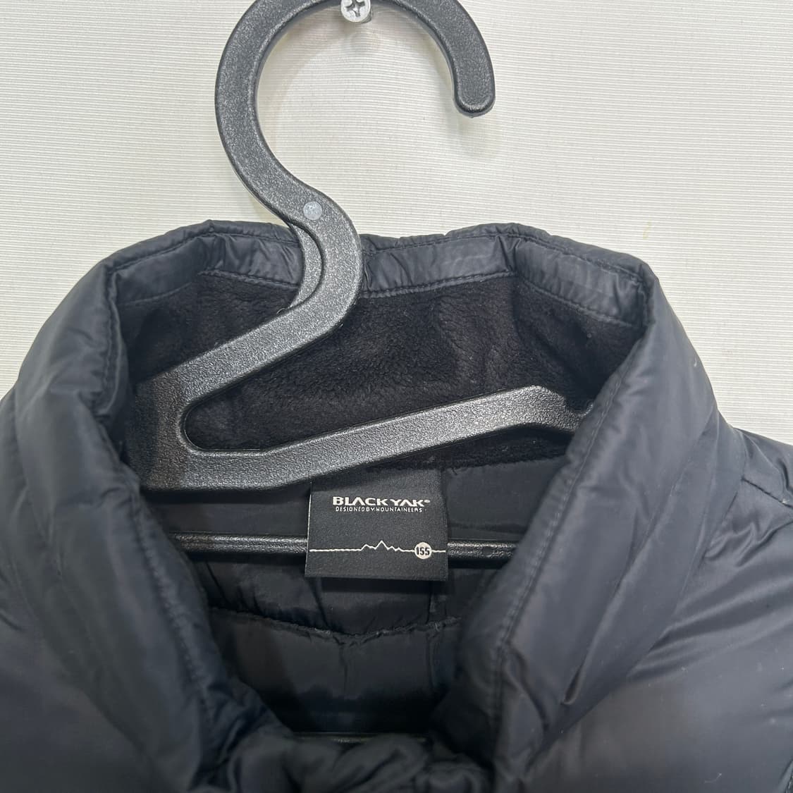 블랙야크 키즈 오리털 경량패딩 155 상품이미지2