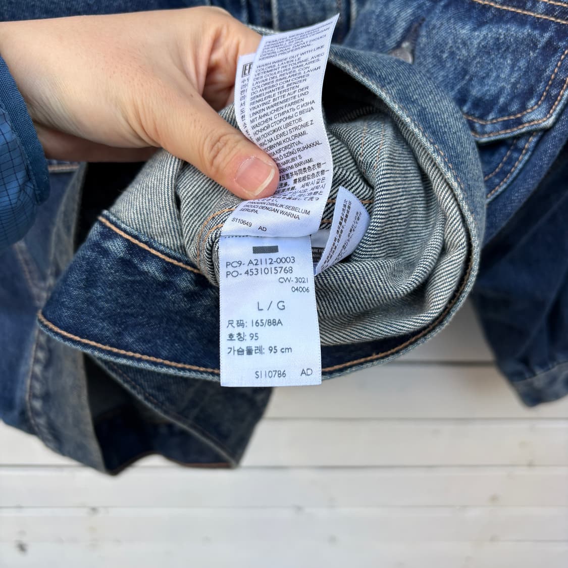 Levi’s 리바이스 made&crafted 타입2 데님 자켓 상품이미지7