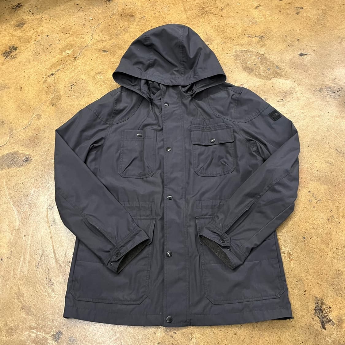 [정품/105] 노스페이스 벨스타프 스타일 다크그레이 후드 자켓 b15 상품이미지2