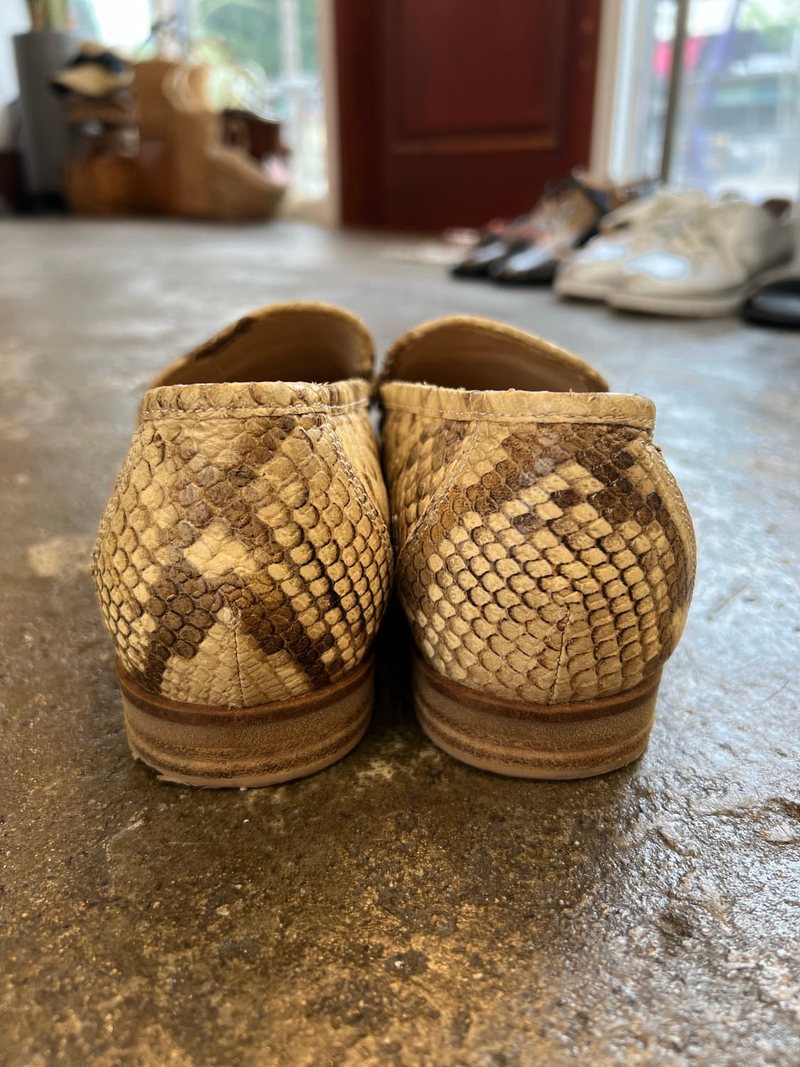 MANU Mode et jacomo python loafer  상품이미지5