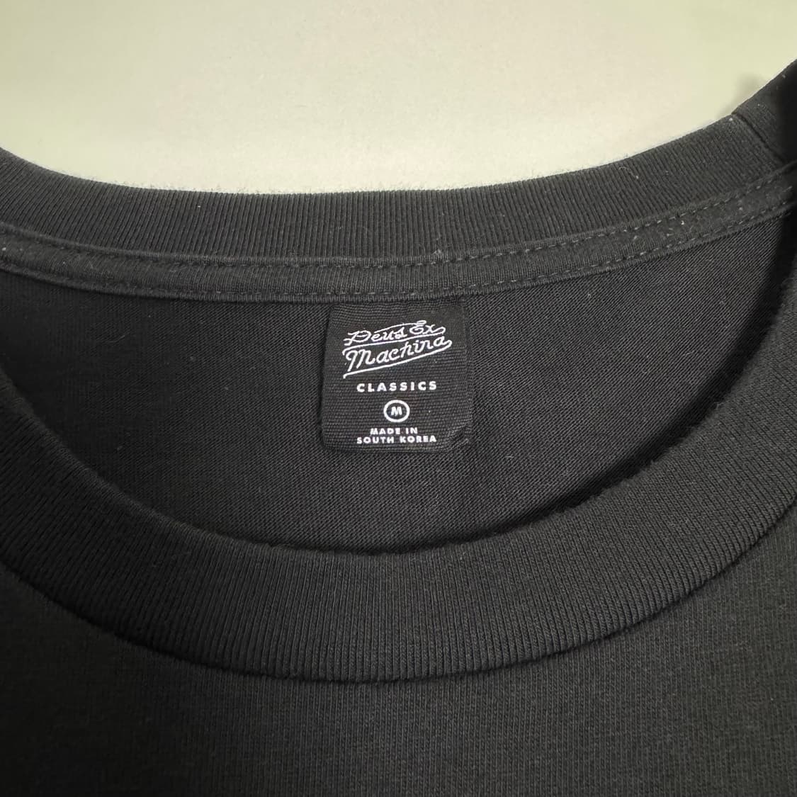 데우스 x CHS DAY 블랙 M 상품이미지3