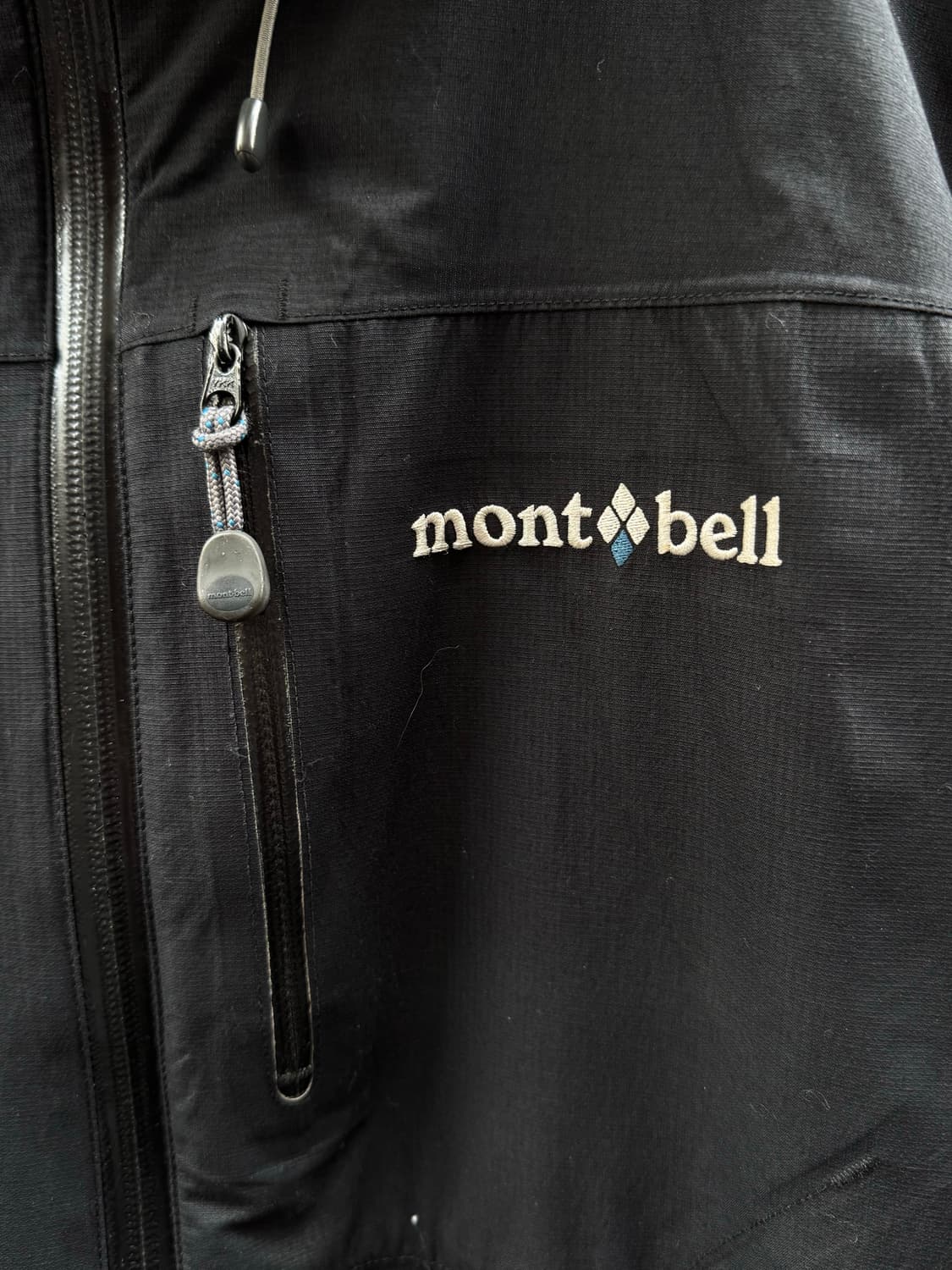 몽벨 재팬 아웃도어 블랙 윈드브레이커 자켓 상품이미지3