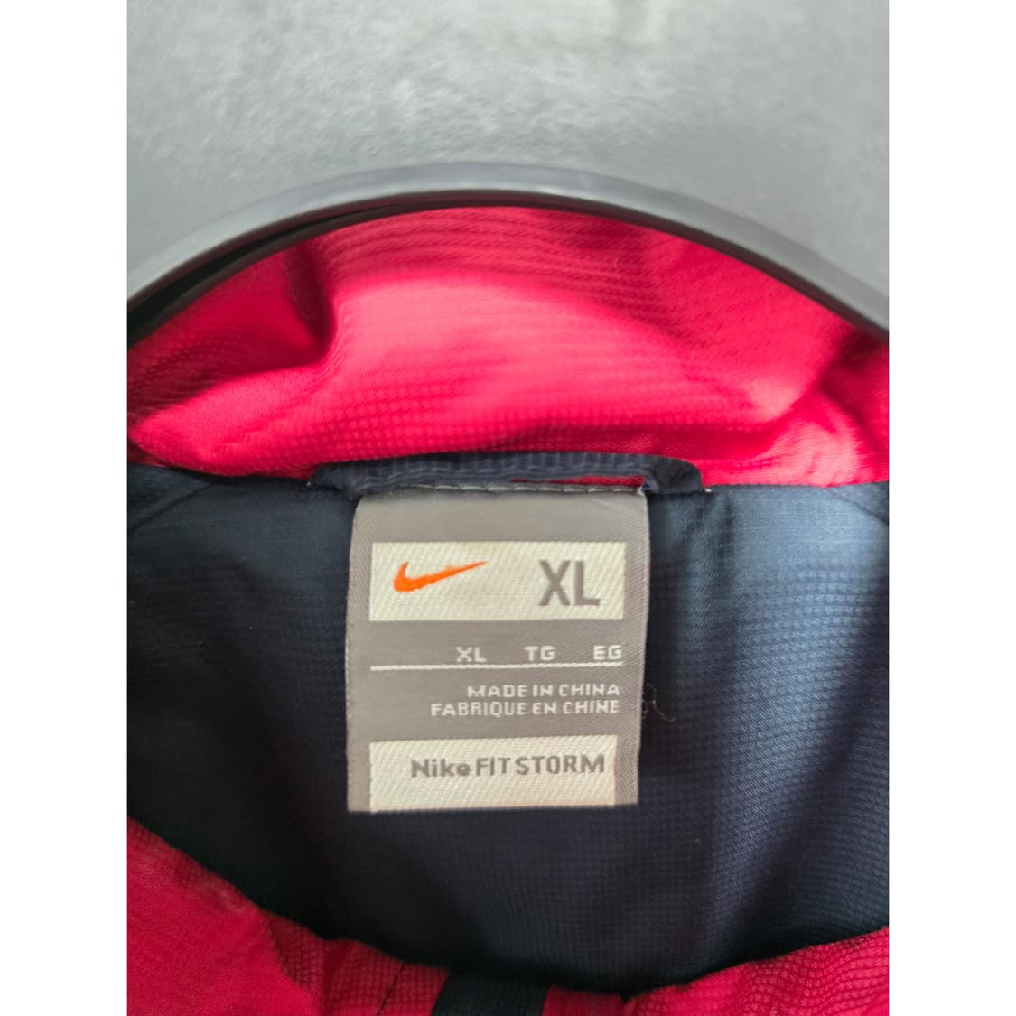 택포// 나이키 네이비/레드 바람막이 XL ehi 상품이미지2