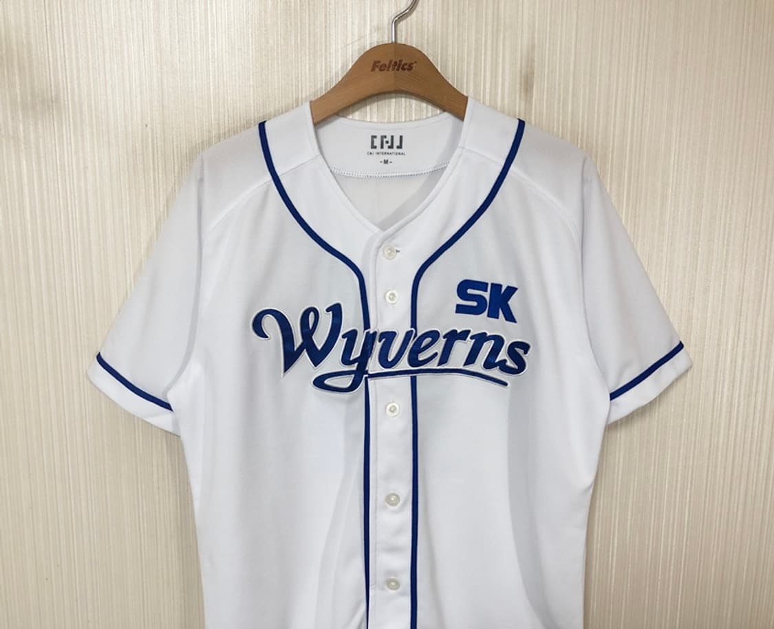 KBO SK와이번스 레트로유니폼/올드져지 M #14 최정 상품이미지2