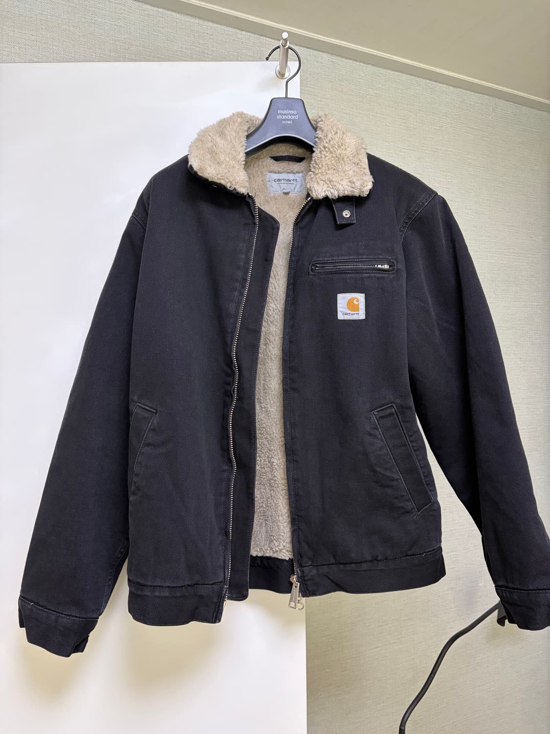 칼하트윕 헤럴드 자켓 블랙 s사이즈 새상품급 상품이미지1