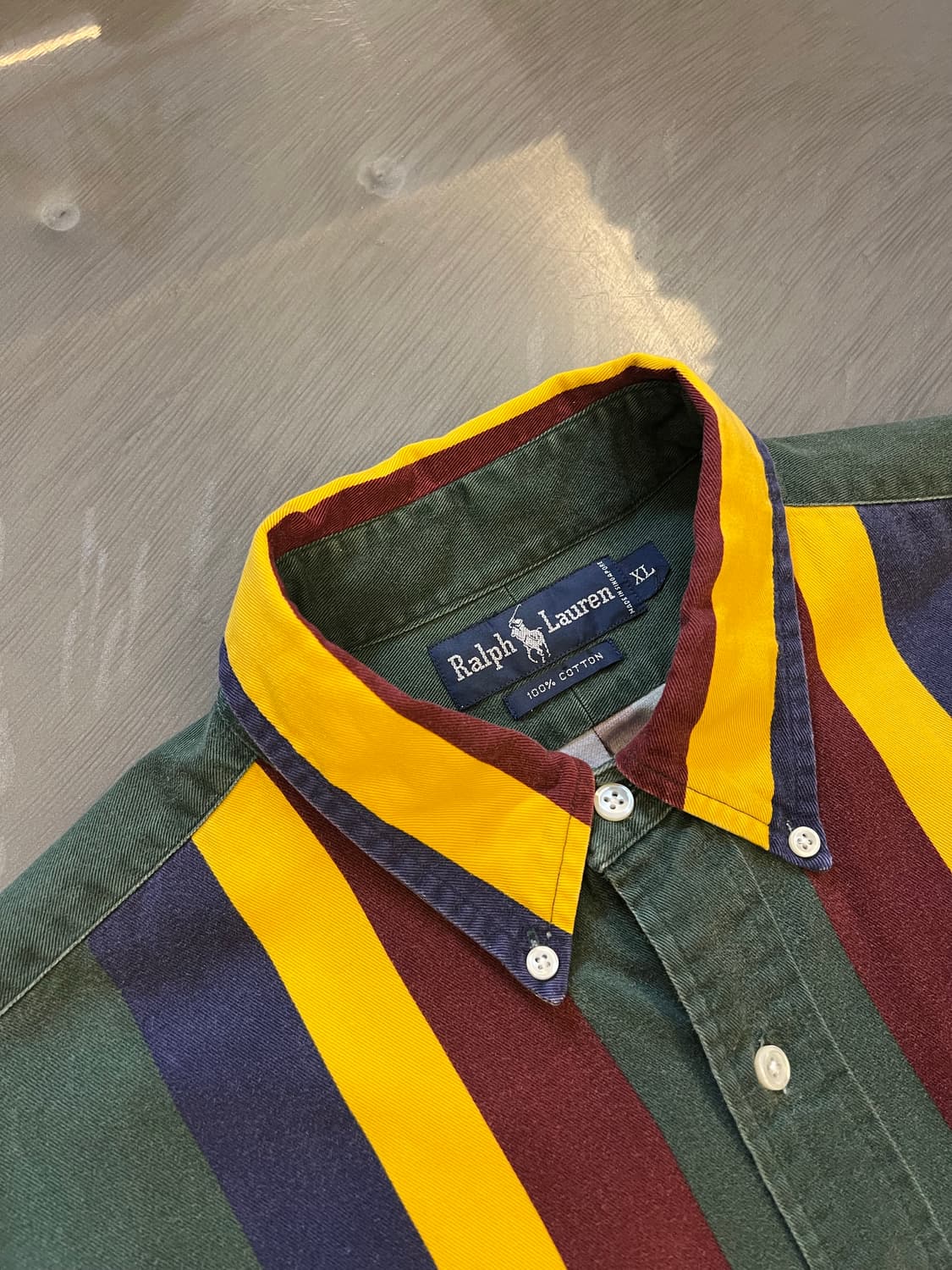1990s Polo Ralph Lauren 폴로랄프로렌 스트라이프 셔츠 상품이미지4