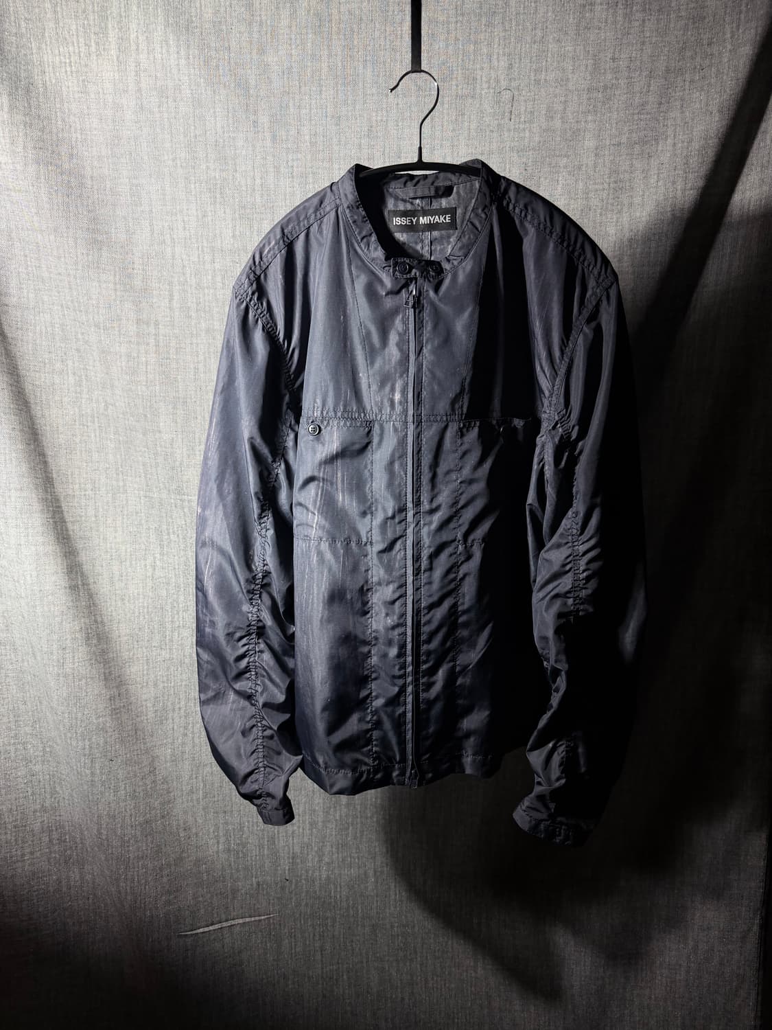 이세이미야케 나일론 셔링 자켓 상품이미지1