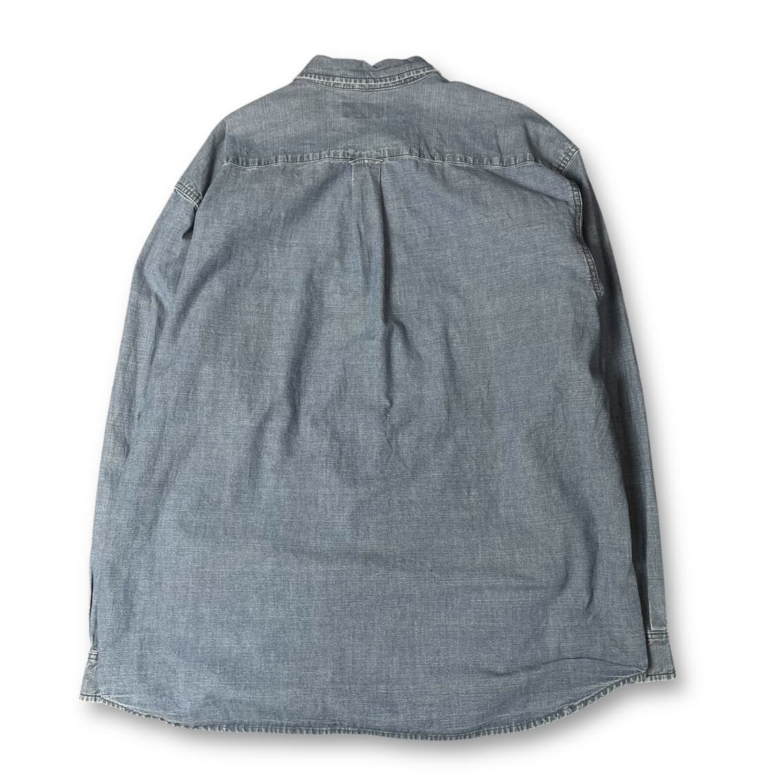 에디바우어 연청 원포켓 데님 셔츠 2XL 상품이미지2