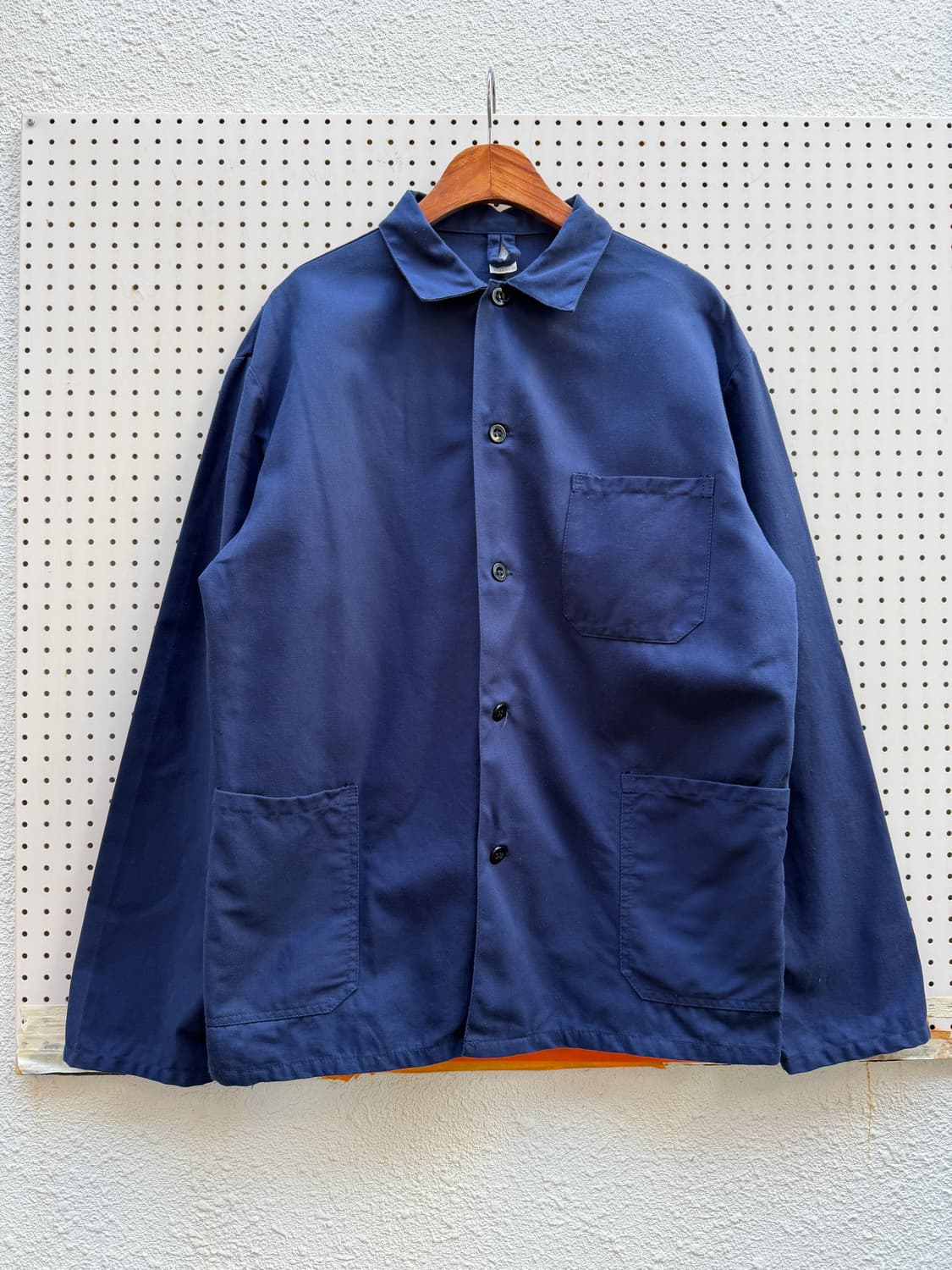 OLD EURO NAVY BLUE VINTAGE 빈티지 프렌치워크자켓 상품이미지1