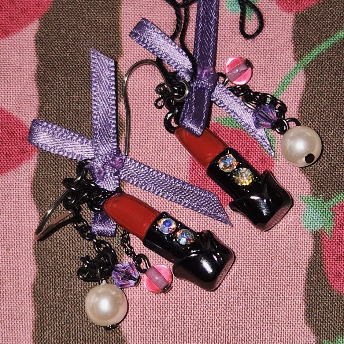 05s 안나수이 립스틱 진주 귀걸이 세트 상품이미지5