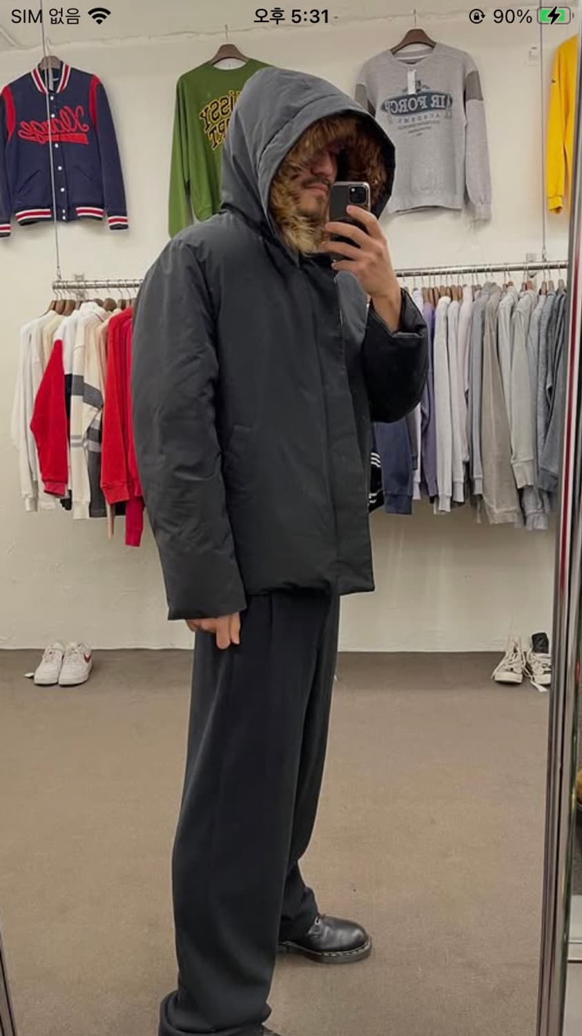 솔리드 옴므 퍼 다운자켓 상품이미지10