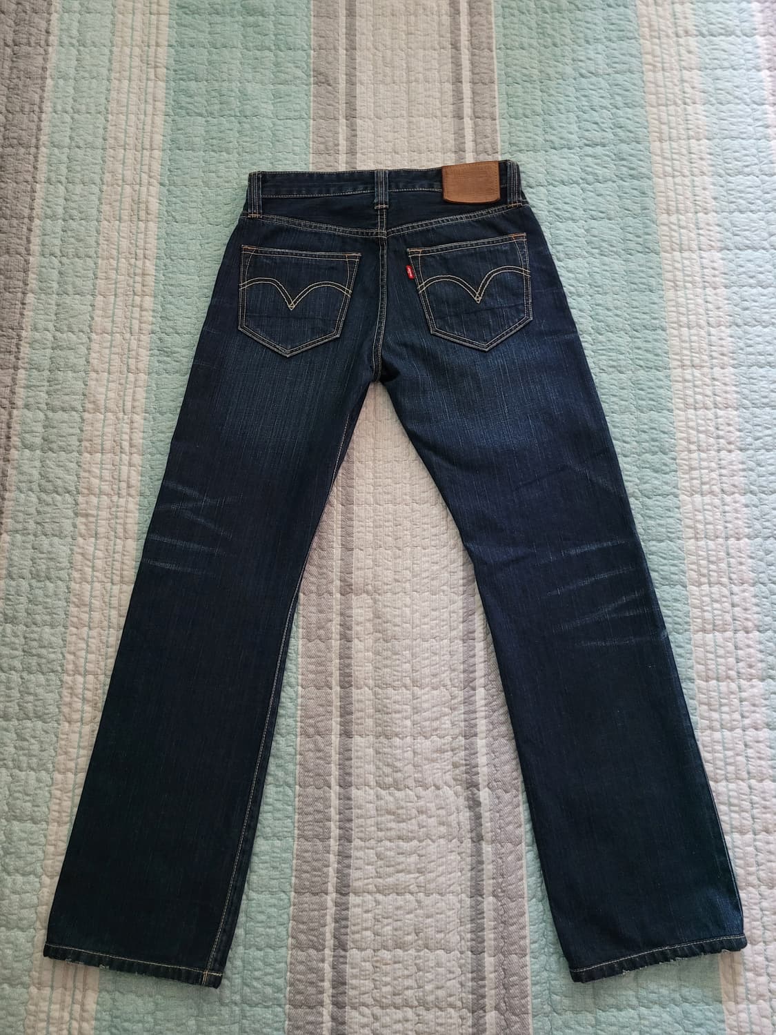 리바이스 LH 523 럭셔리헤리티지 스트레이트 진청워싱진 30사이즈 상품이미지6