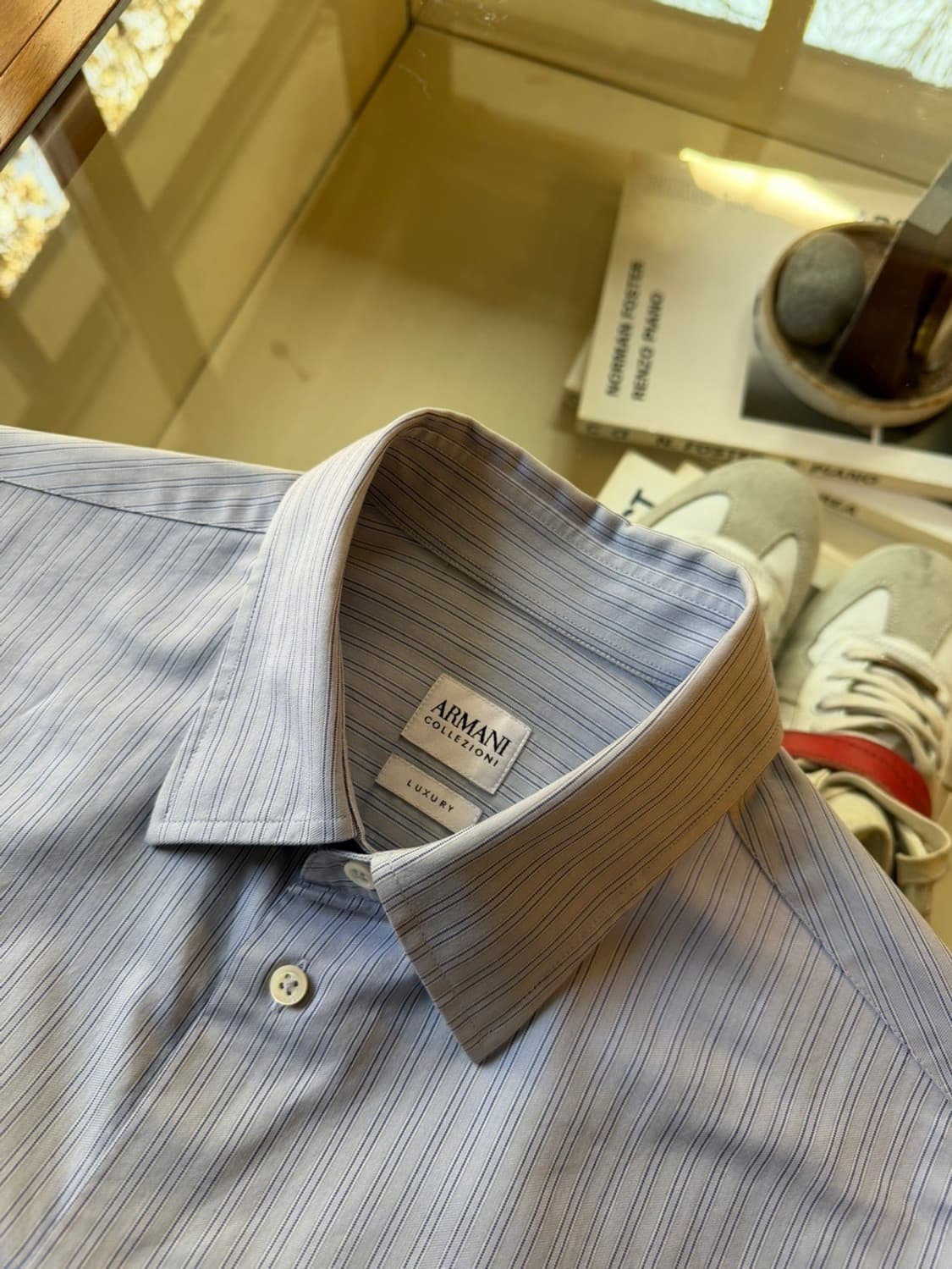 아르마니 꼴레지오니 드레스 셔츠 100 상품이미지6