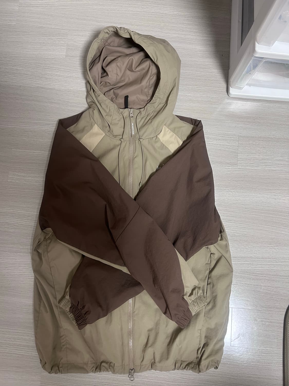 노스페이스 밴든 자켓 베이지 브라운 상품이미지2