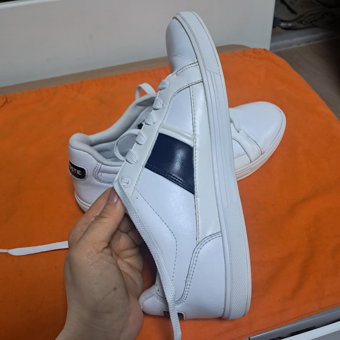 라코스테 EUROPA  스니커즈 40사이즈(250~255) 상품이미지7