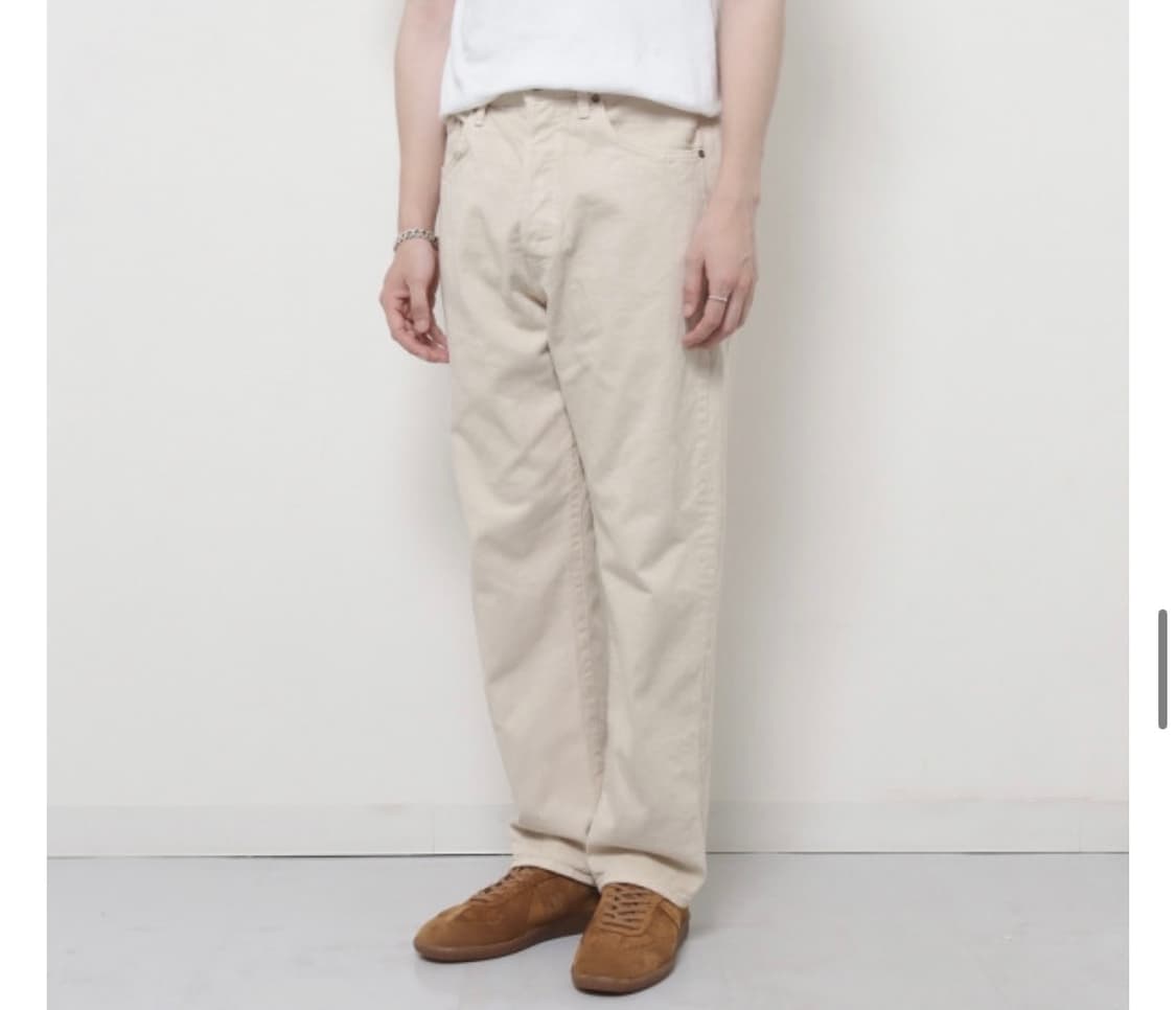 A.PRESSE 아프레쎄 22FW 에크루 데님   상품이미지6
