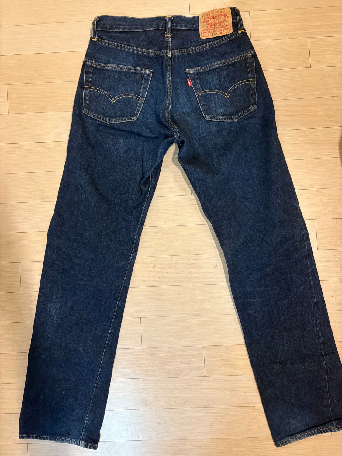 빅E 501xx lvc 555 발렌시아가 공장 90s 상품이미지3