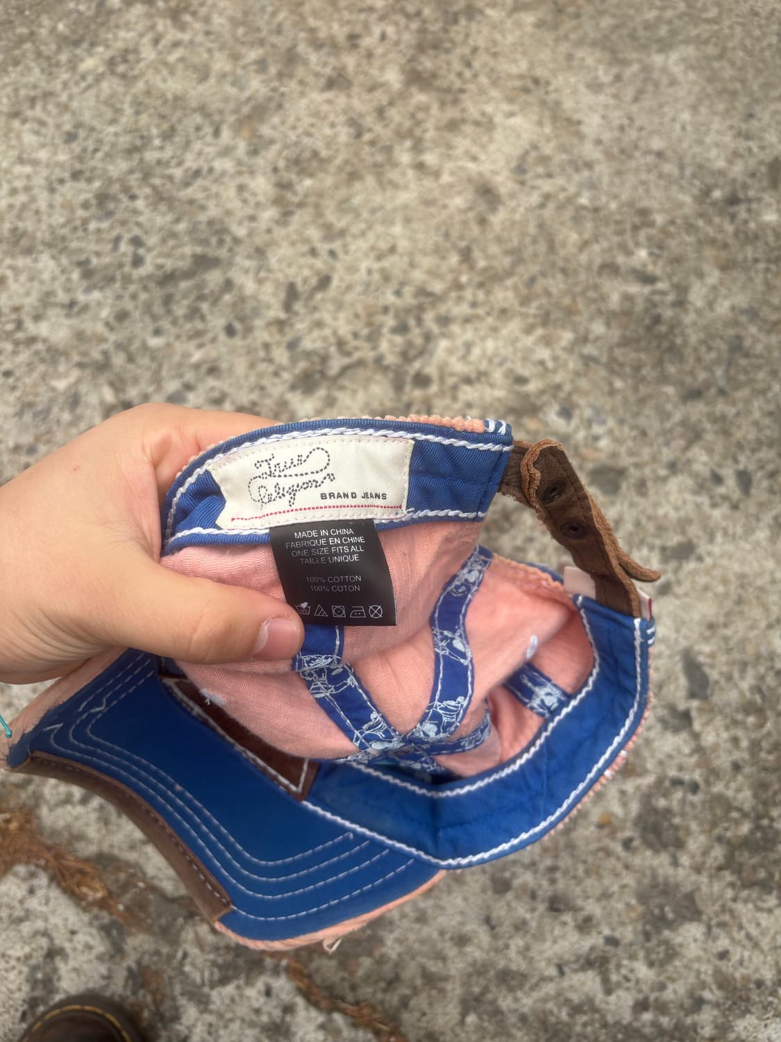 트루 릴리전 캡 상품이미지4