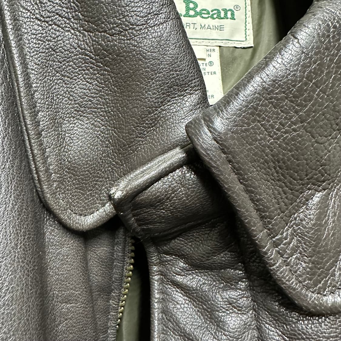 llbean 고트스킨 a-2 신슐레이트 자켓 상품이미지6