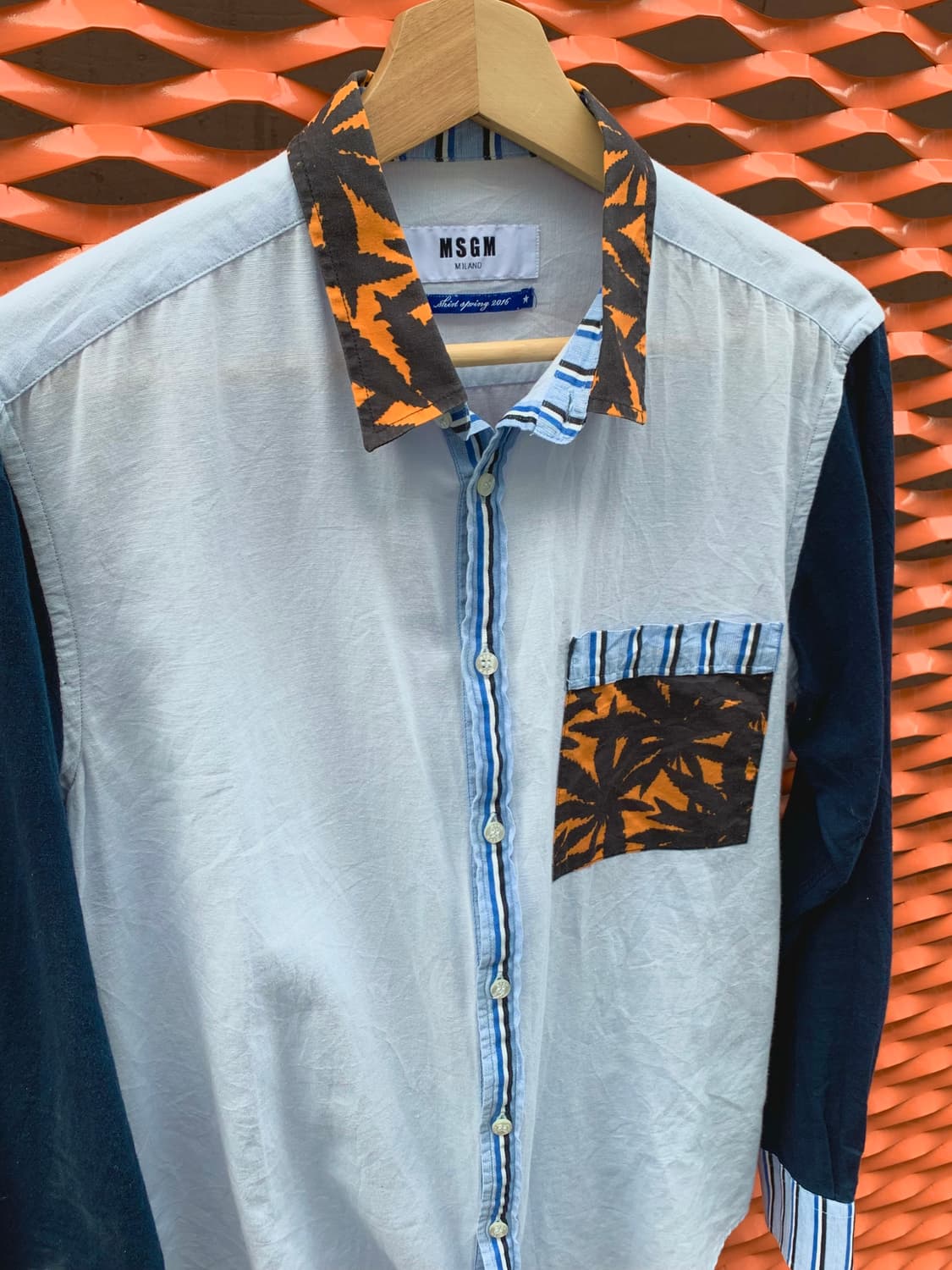 MSGM 야자수 셔츠 상품이미지2