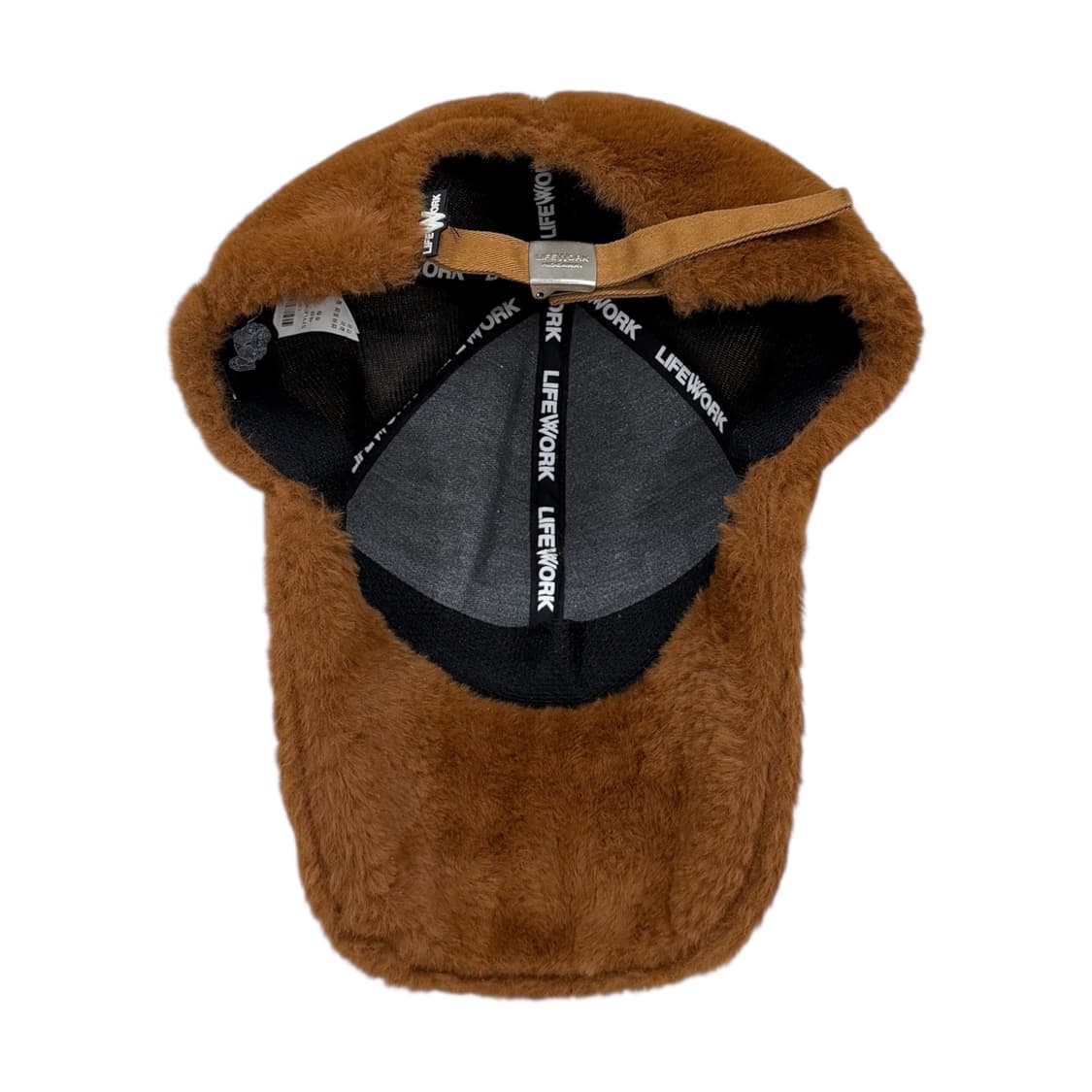 라이프워크 밍스타 퍼 볼캡 모자 카멜 브라운 상품이미지3