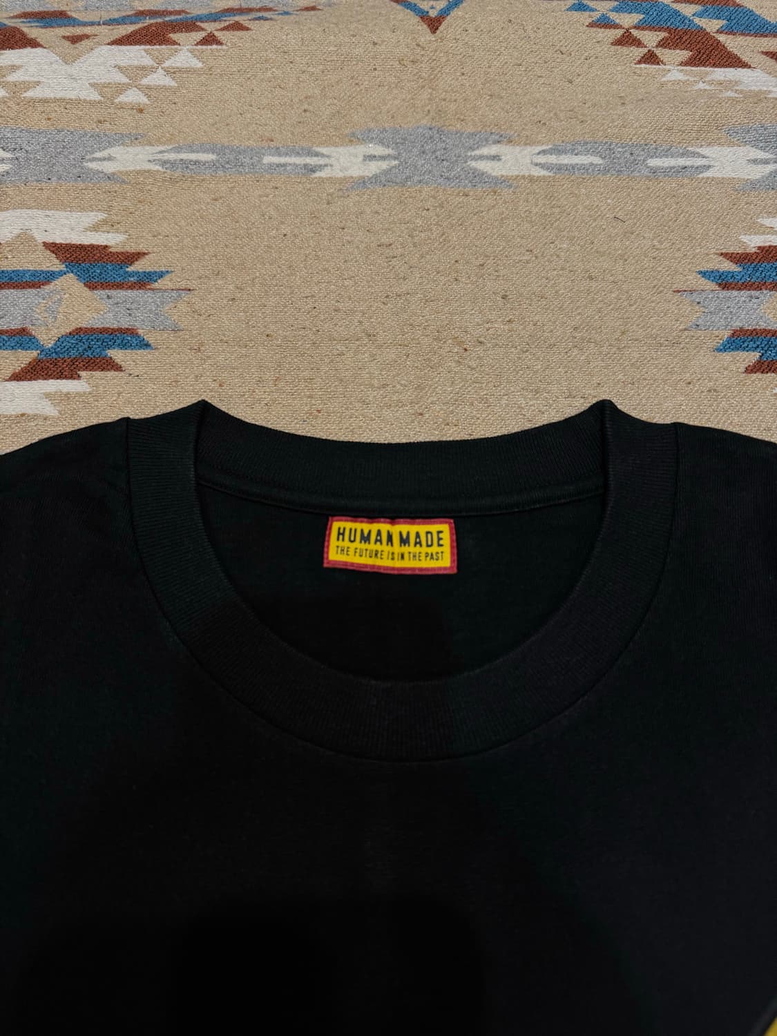 [XXL] 휴먼메이드 그래픽 롱슬리브 티셔츠 블랙  상품이미지4