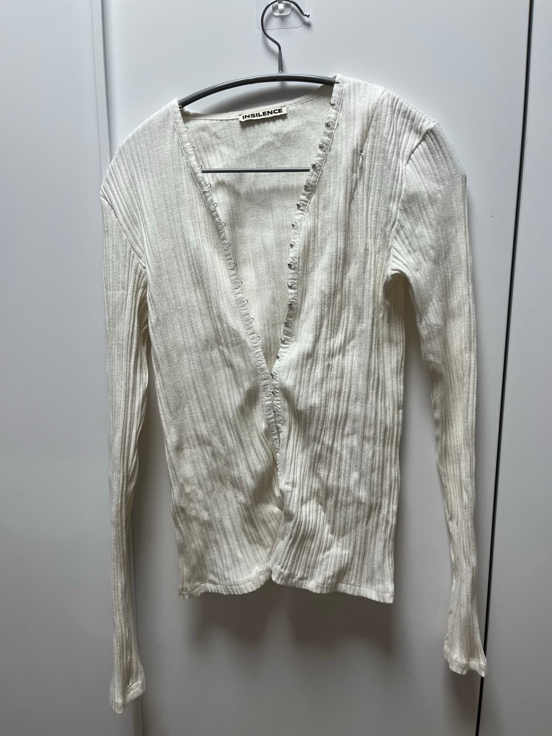 후크 디테일 상의 가디건 상품이미지2