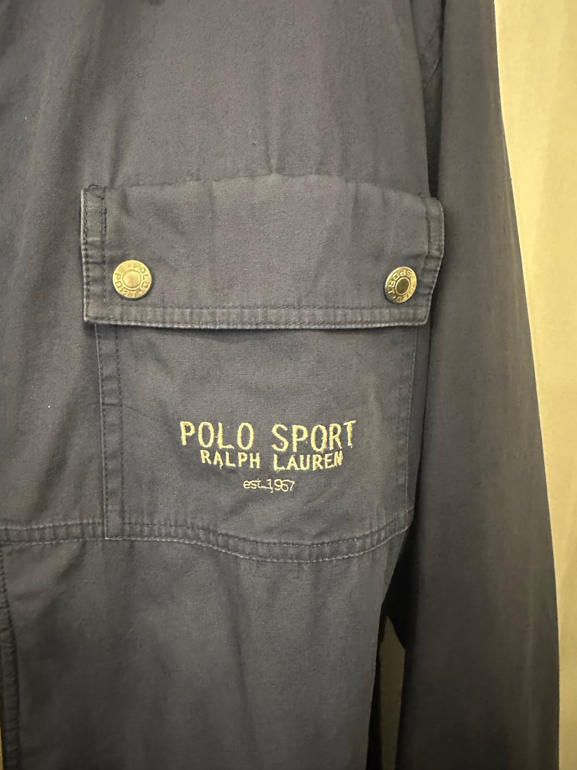 90s 폴로 스포츠 그레이 리프 자켓 상품이미지3