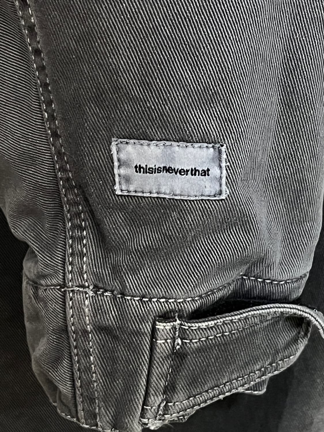 디스이즈네버댓 피그먼트 워싱 파카 상품이미지4