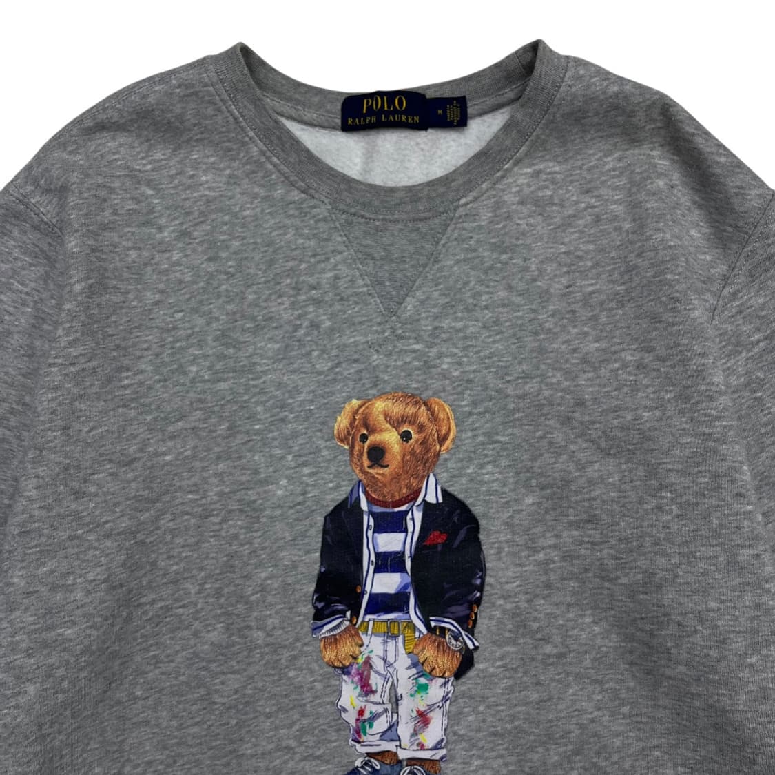 폴로 랄프로렌 곰돌이 로고 그레이 맨투맨 M 상품이미지4