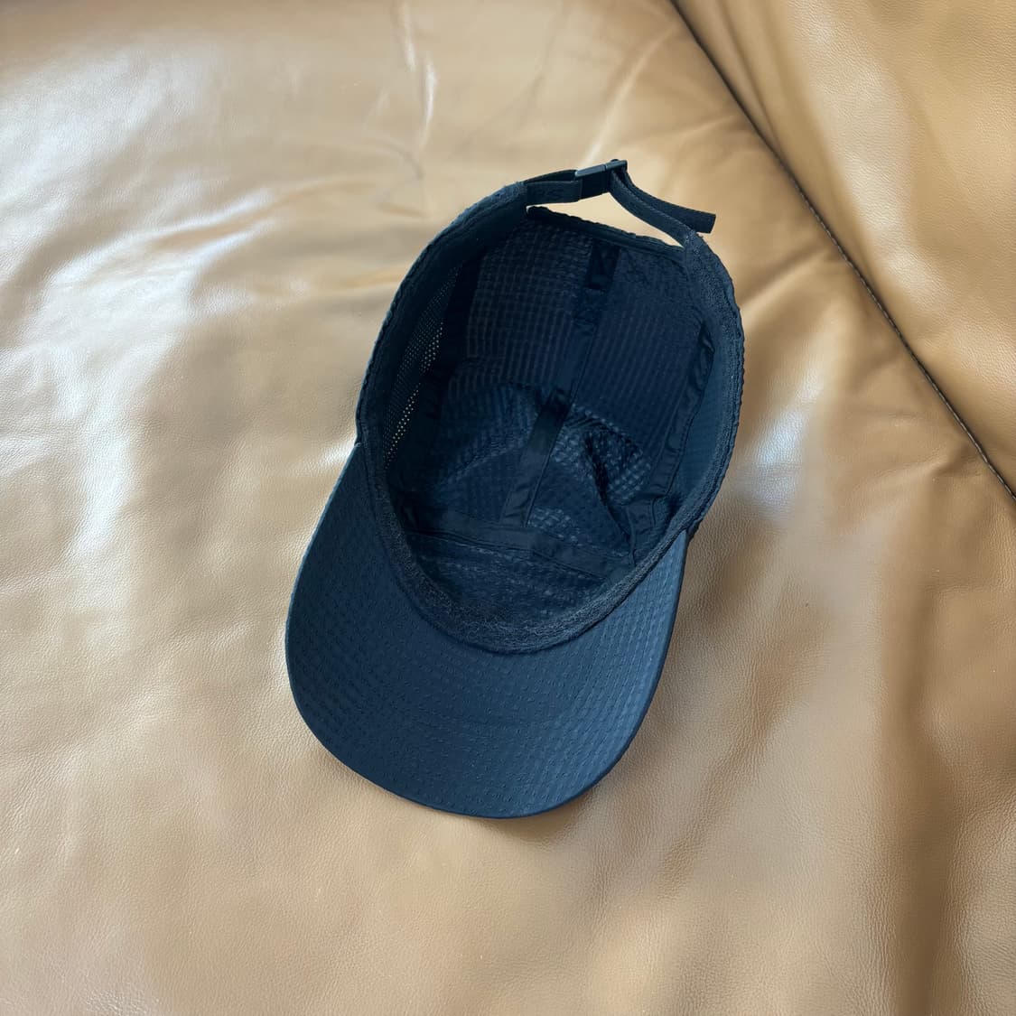 슈프림 캠프캡 모자 박스로고 21ss 시어서커 메쉬 블랙 상품이미지6