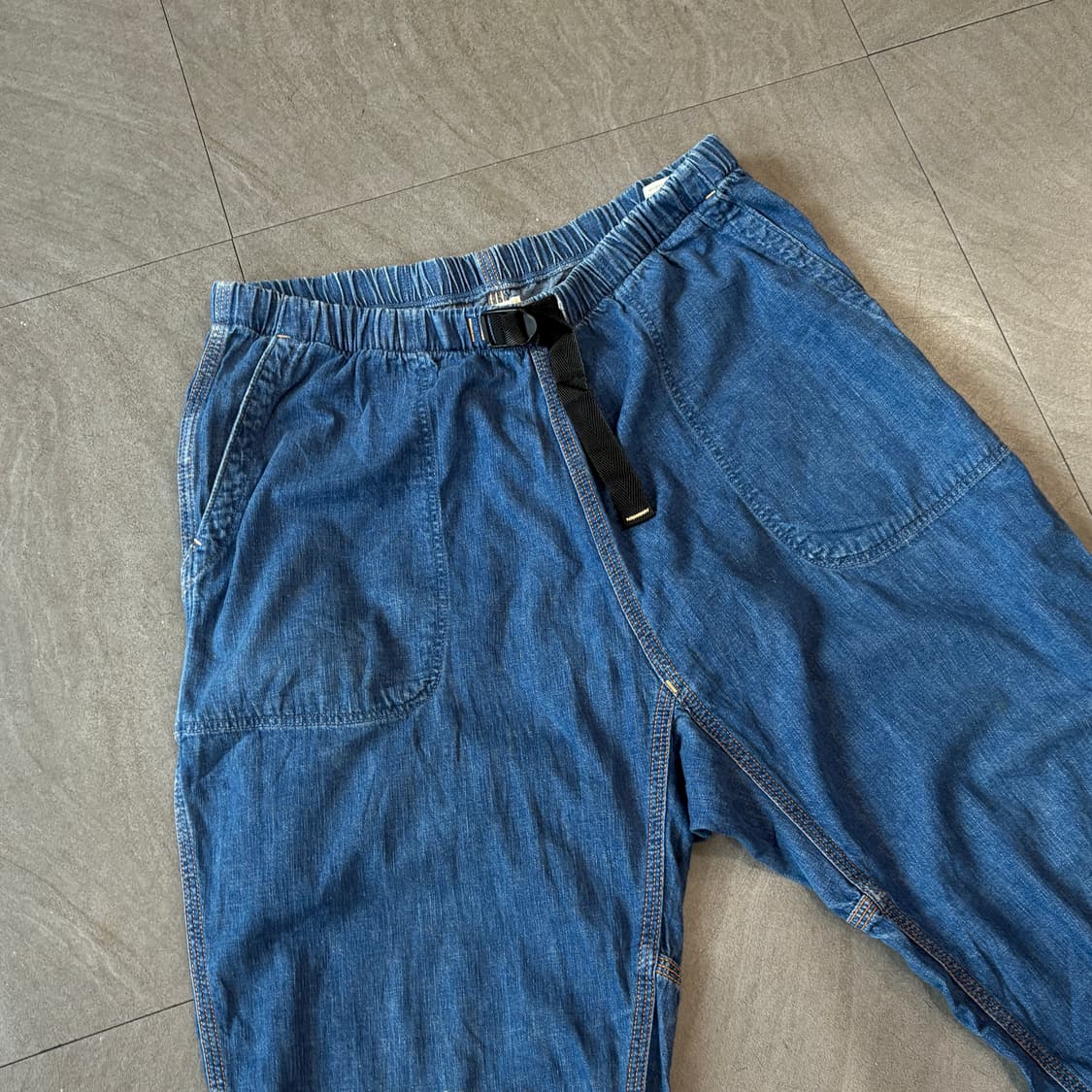 오어슬로우 정품 데님 밴딩 팬츠 상품이미지2