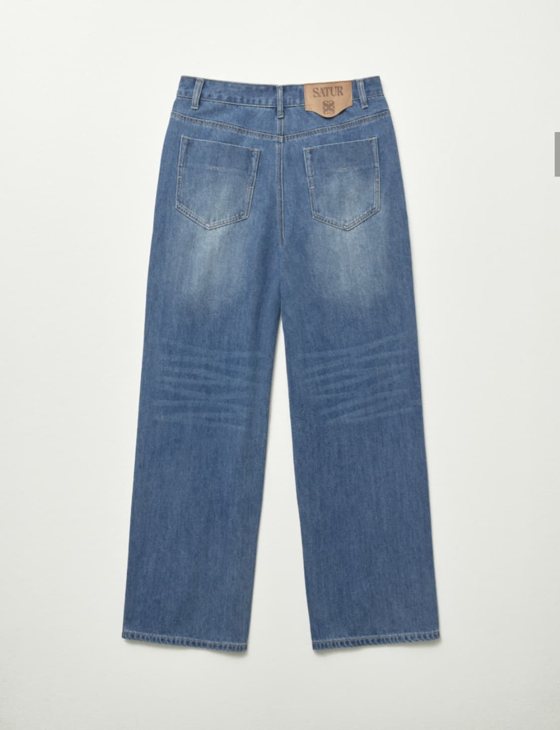 세터 SATUR 린넨 릴렉스드 데님 팬츠 (새상품급) 상품이미지4